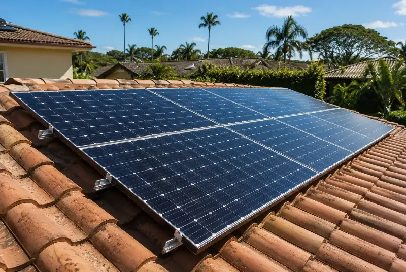 Installation de panneaux solaires à Pignans