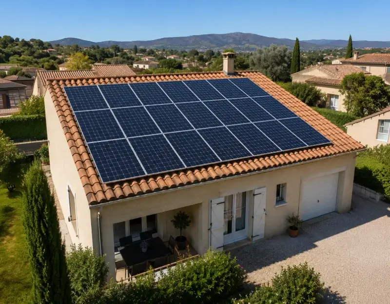 Prime à l'autoconsommation panneaux solaires Pignans — aide financière de l'État